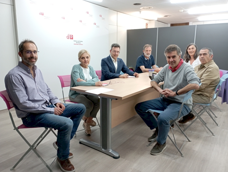 Reunión del Defensor del Pueblo de Navarra con la Coordinadora de ONG para el Desarrollo