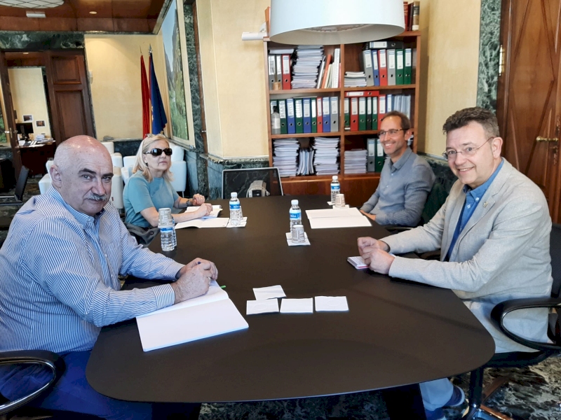 Reunión con el Vicepresidente de Ordenación de Territorio, Vivienda, Paisaje y Proyectos Estratégicos