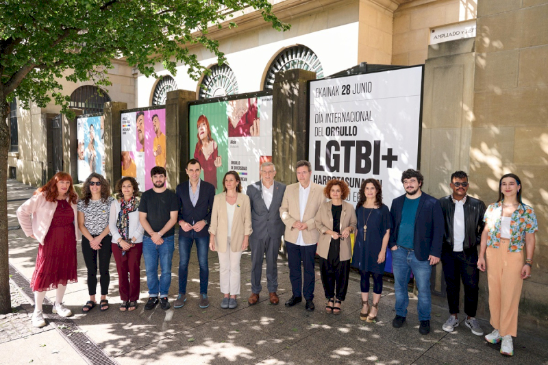 Presentación de la campaña 'Orgullo de Diversidad' para celebrar el Día Internacional del Orgullo LGTBI+