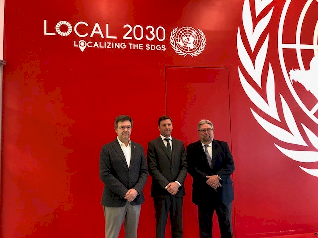 Reunión del Defensor con el Director del Secretariado de la Coalición Local 2030 y el Ararteko