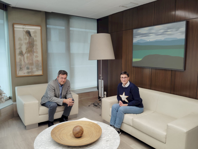 Reunión con la Presidenta del Consejo Escolar de Navarra