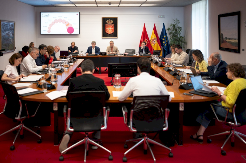 El Defensor del Pueblo de Navarra ha presentado la Memoria Anual 2025 de su institución en el Parlamento de Navarra.