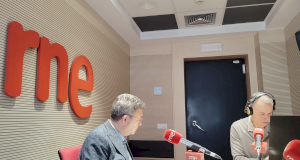 Patxi Vera junto a Javier Izu.